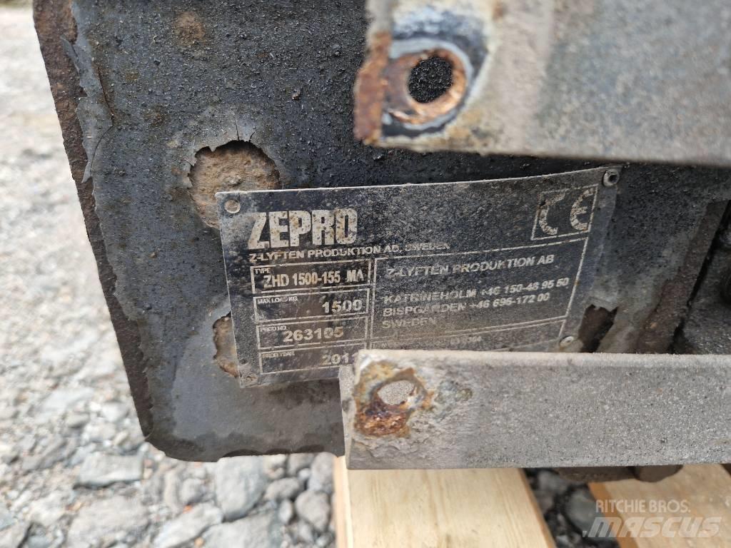  Zepro bakgavellyft Platformy