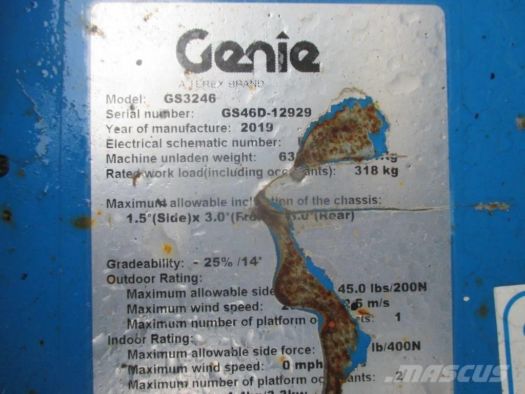Genie GS 3246 Podnośniki nożycowe