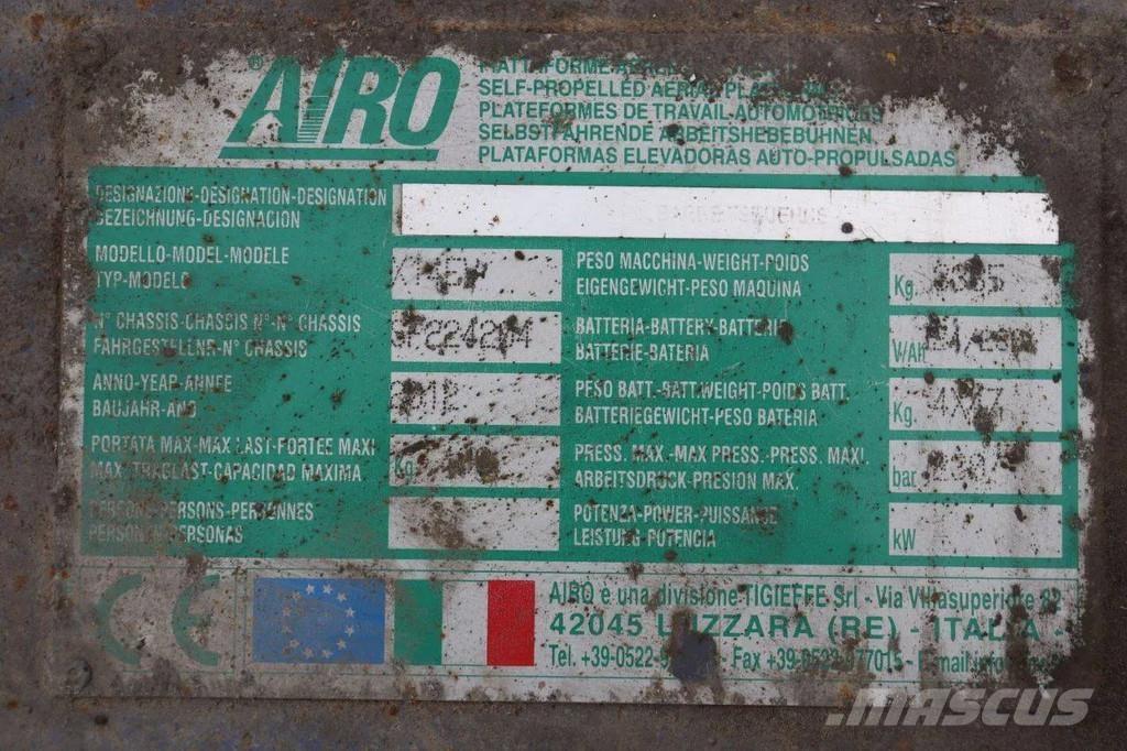 Airo X14EV Podnośniki nożycowe