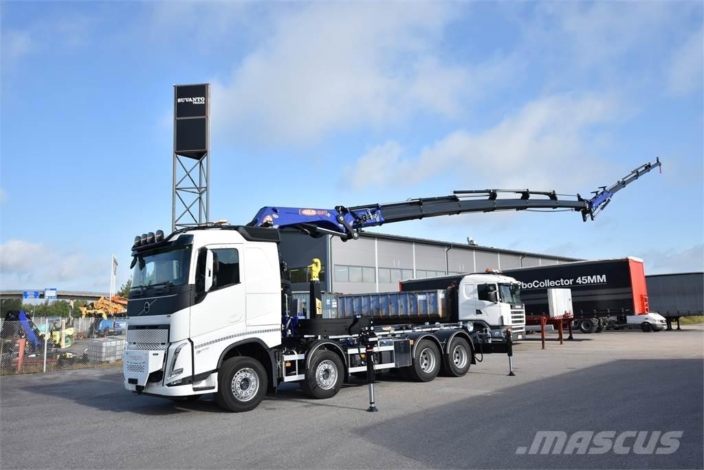 Volvo FH 540 8X4 Żurawie samochodowe