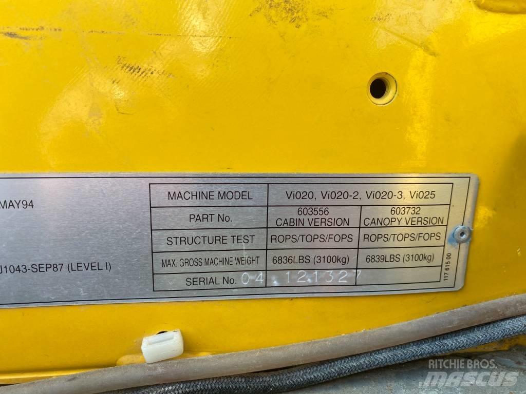 Yanmar Vio 25 Minikoparki