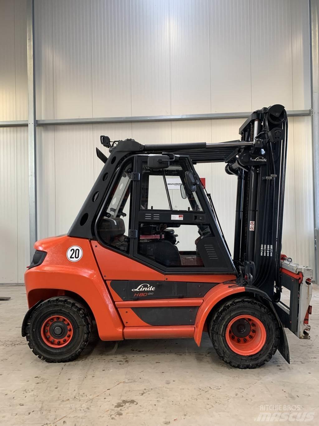 Linde H80D Wózki Diesla