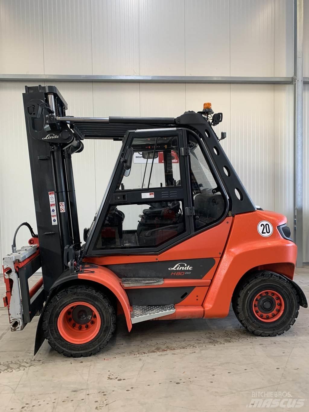 Linde H80D Wózki Diesla