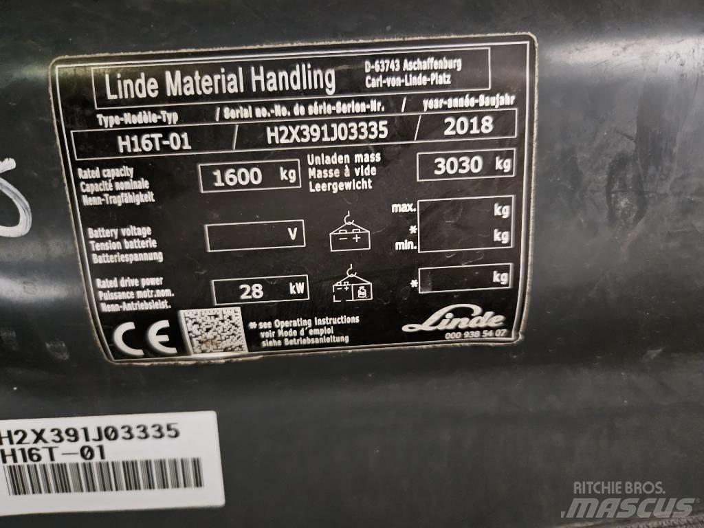 Linde H16T Wózki LPG
