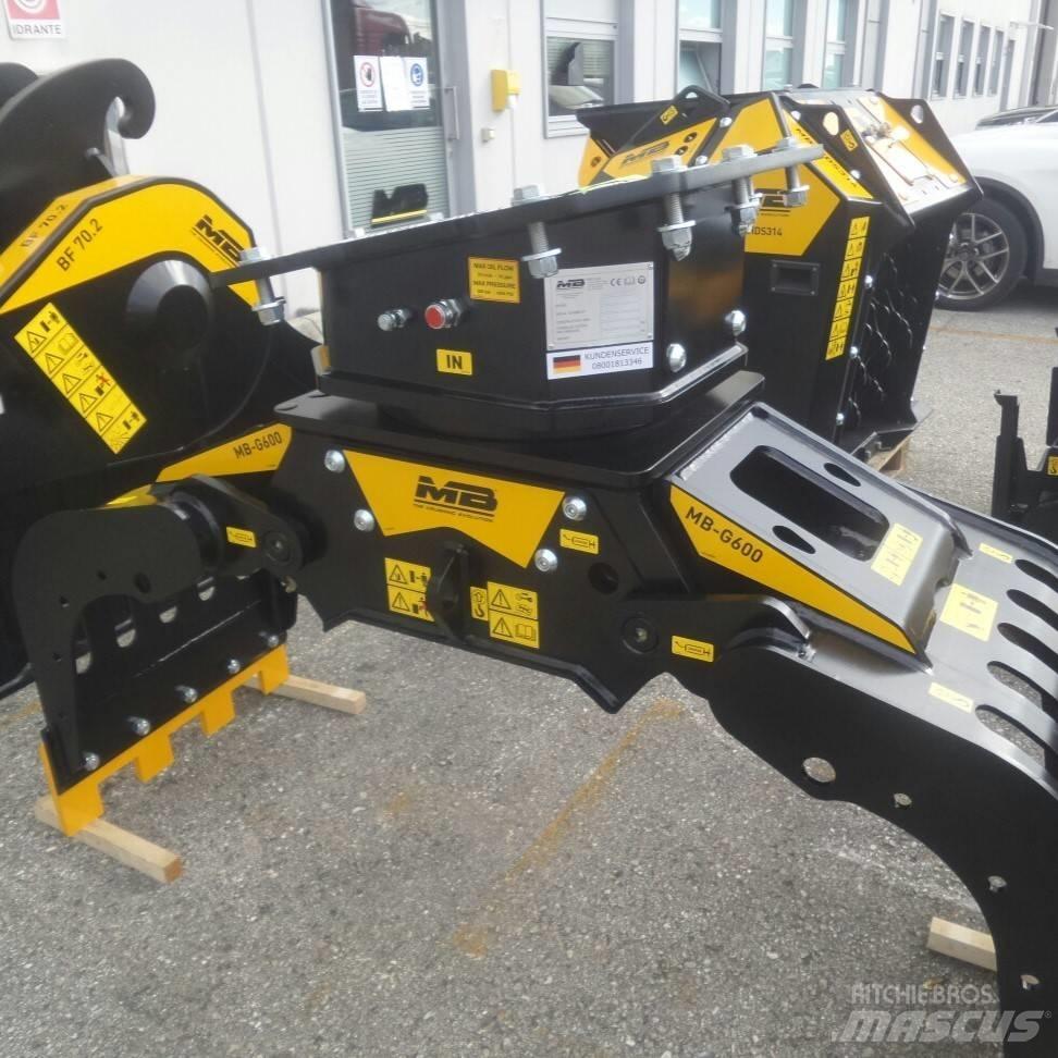 MB Crusher MB-G600 Chwytaki