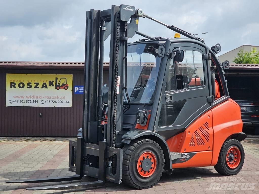 Linde H50T-02 Wózki LPG