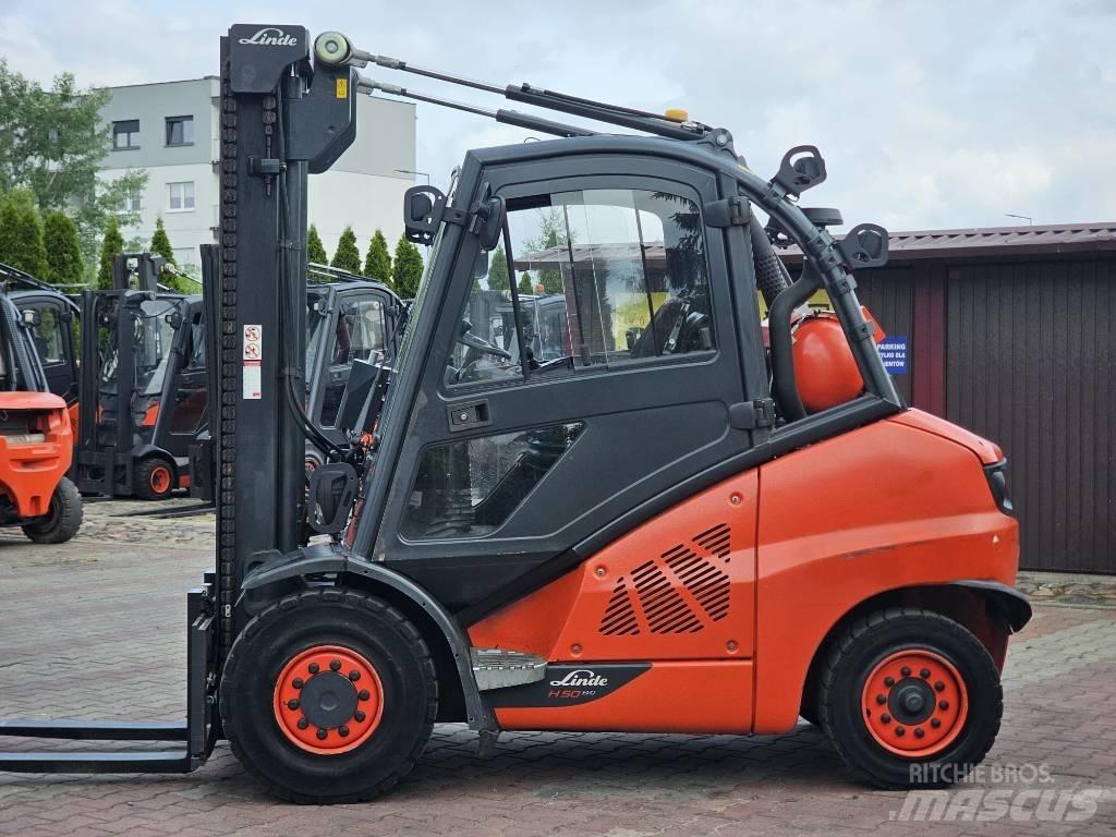 Linde H50T-02 Wózki LPG