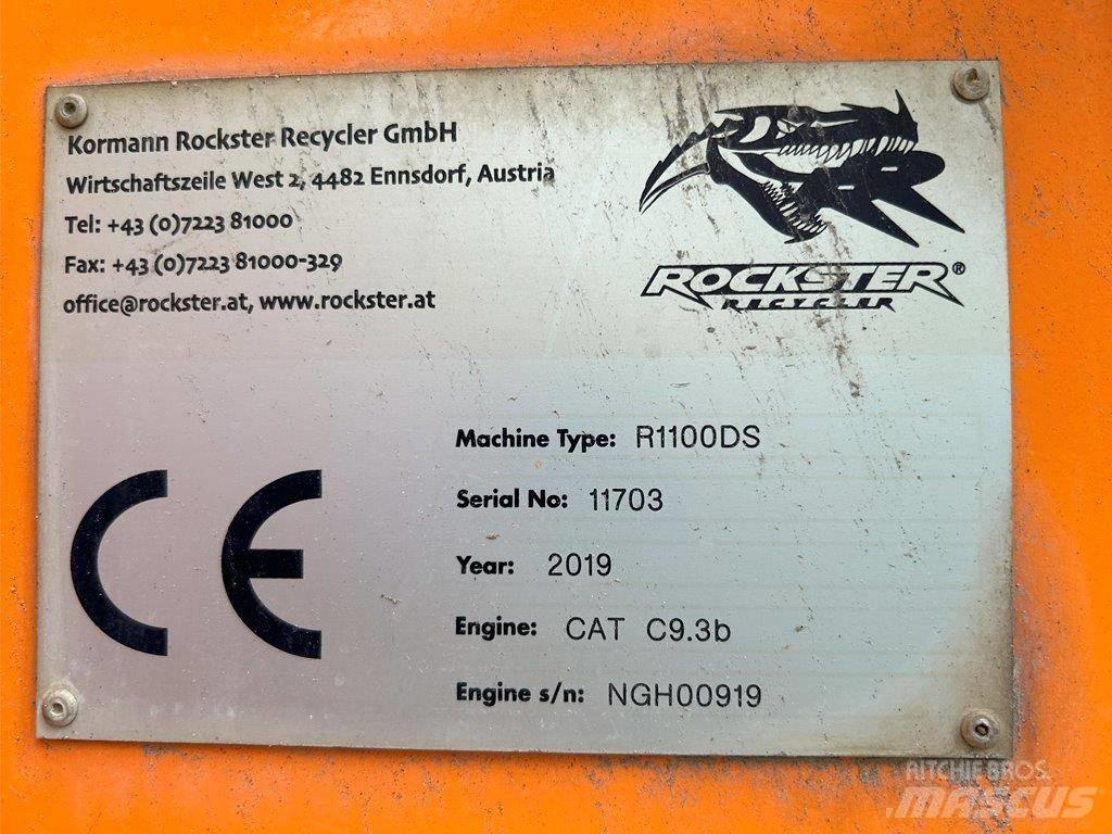 Rockster RD1100DS Kruszarki mobilne