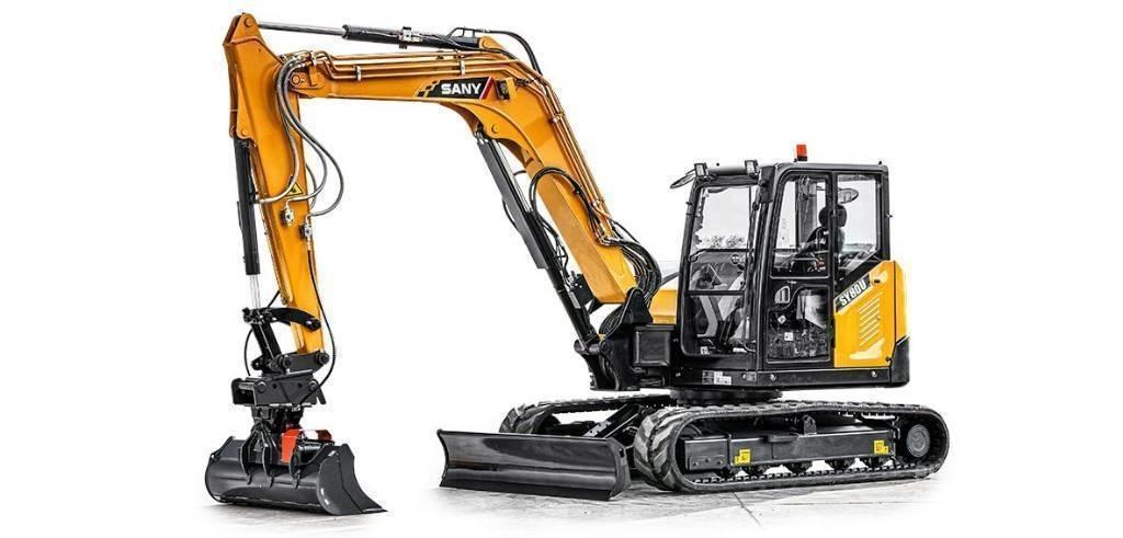 Sany SY 80 U DEMO Midikoparki  7t - 12t
