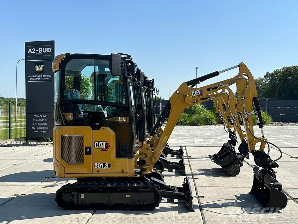 CAT 301.8 Koparki gąsienicowe