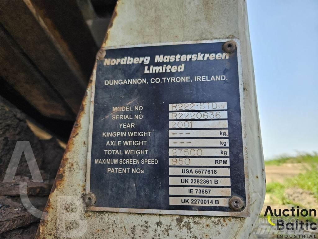 Nordberg R222-STD Przesiewacze