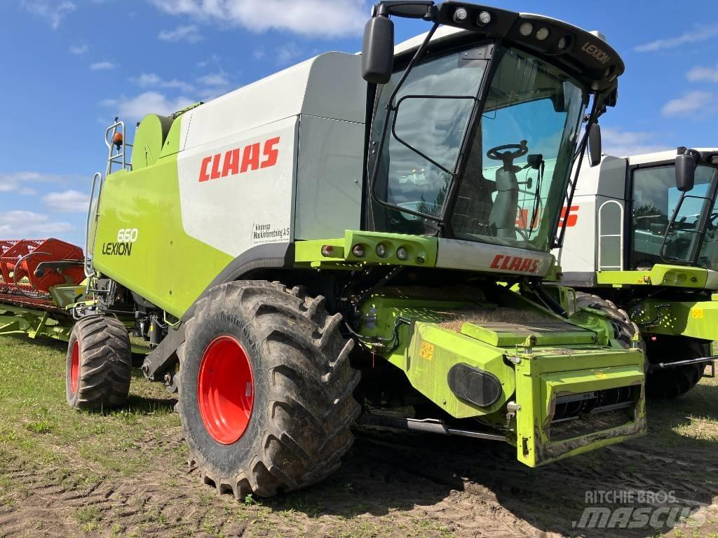 CLAAS LEXION 660 Kombajny zbożowe
