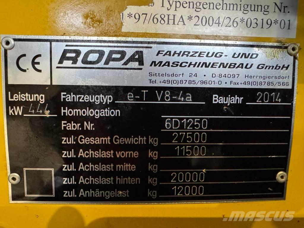 Ropa EURO Tiger 4 XL Kombajny buraczane