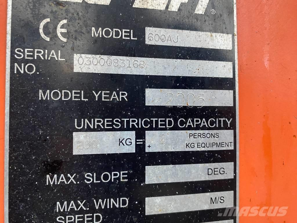 JLG 600 AJ Podnośniki przegubowe