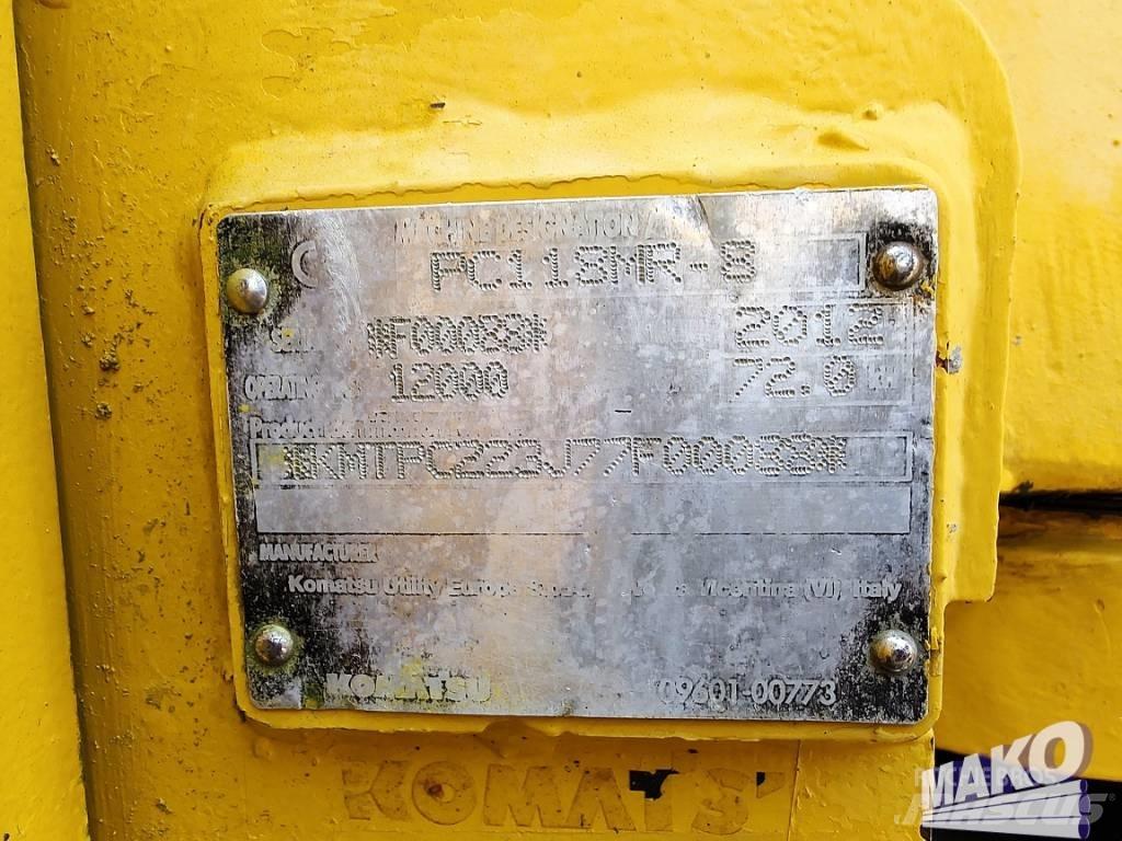 Komatsu PC 118 MR-8 Koparki gąsienicowe