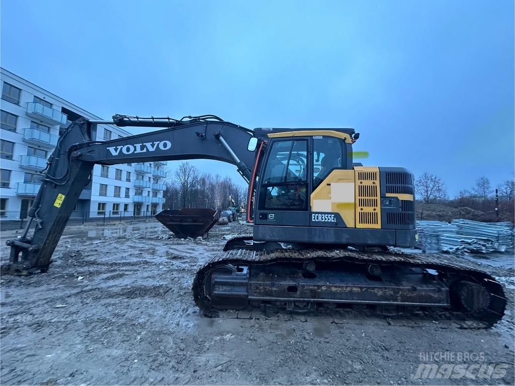 Volvo ECR 355 EL Koparki gąsienicowe