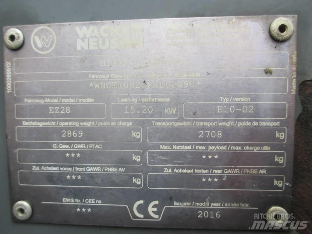 Wacker Neuson EZ 28 Minikoparki