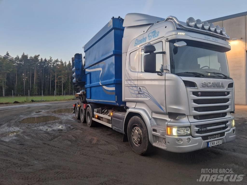 Scania R 580 LB Rębaki