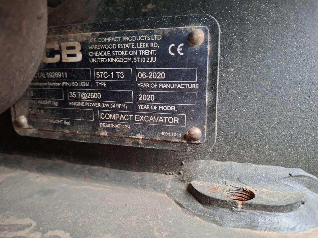 JCB 57C Minikoparki