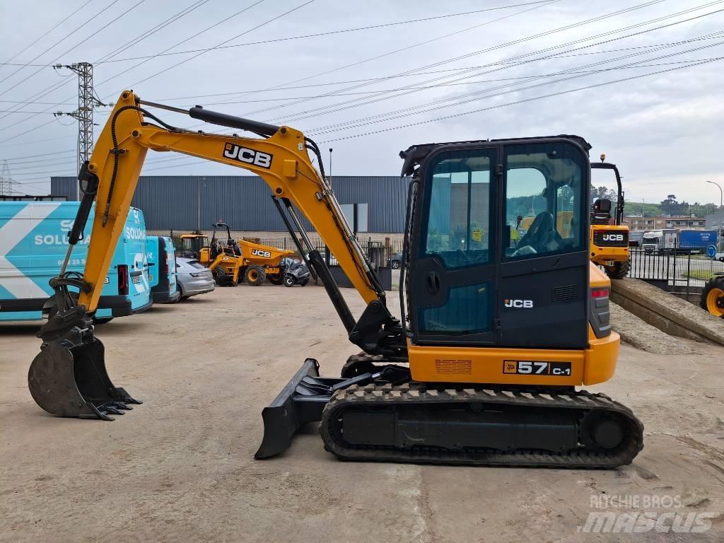 JCB 57C Minikoparki