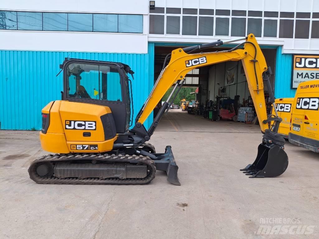 JCB 57C Minikoparki