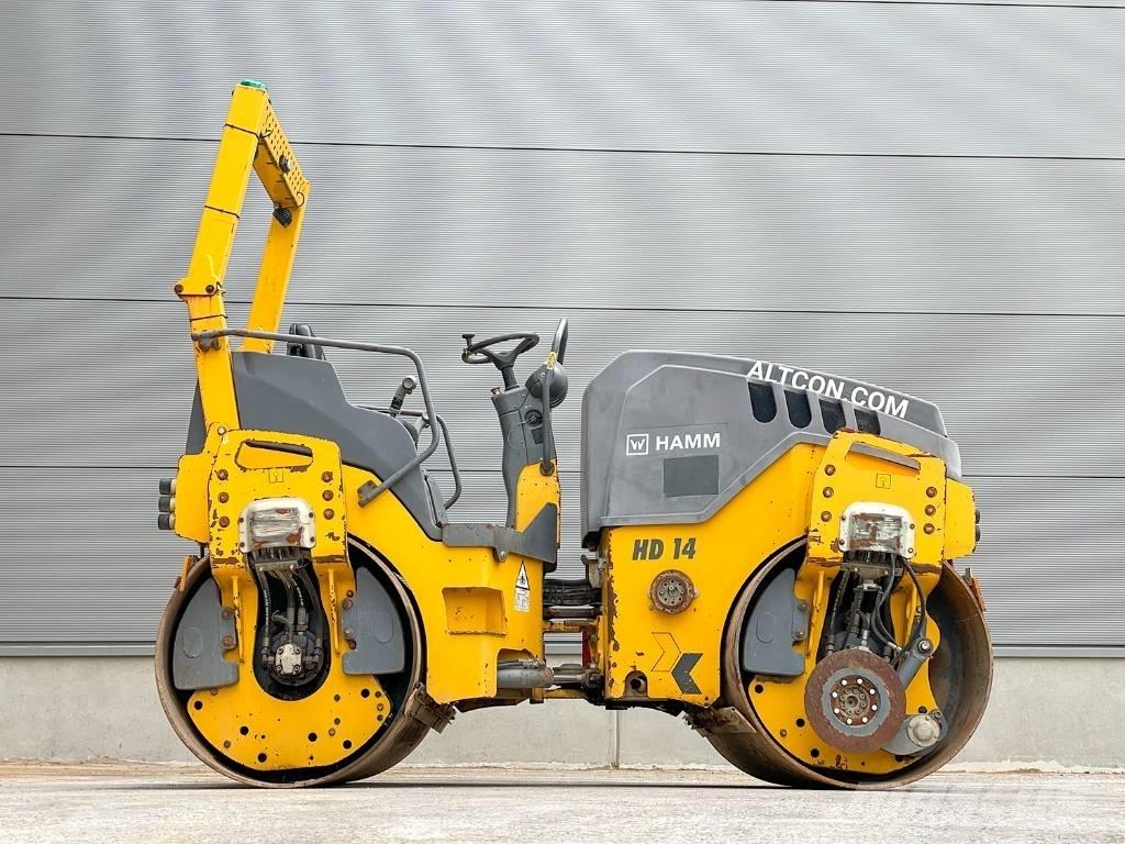 Hamm HD 14 VV Walce dwubębnowe