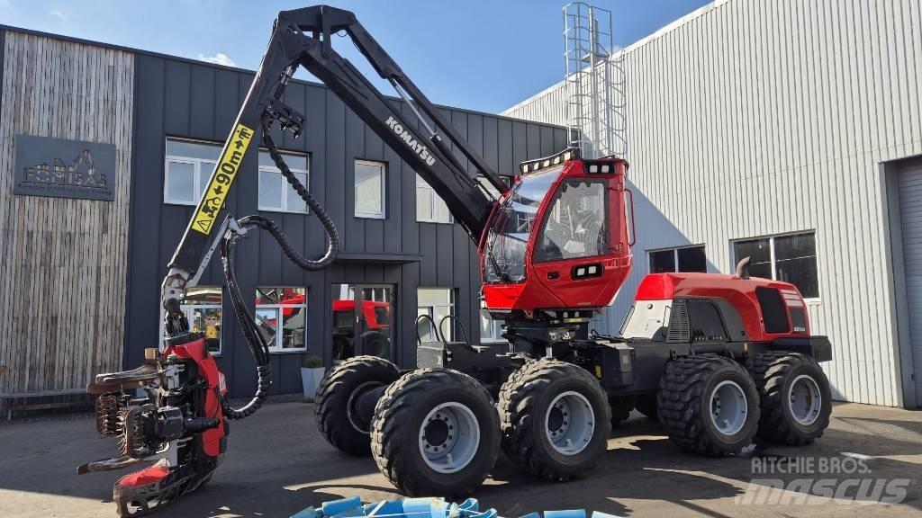Komatsu 931 XC Harwestery