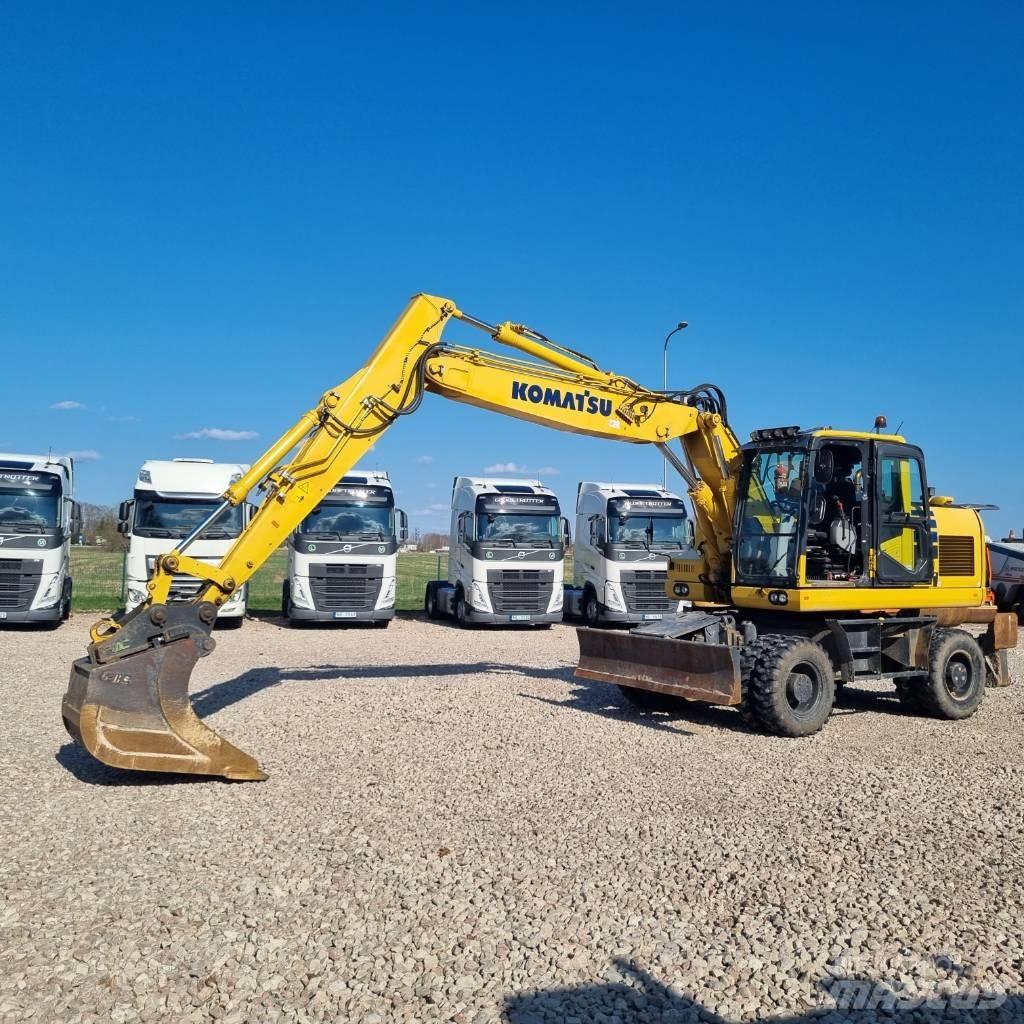 Komatsu PW160 - 11 Koparki kołowe