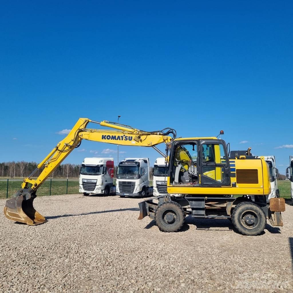 Komatsu PW160 - 11 Koparki kołowe