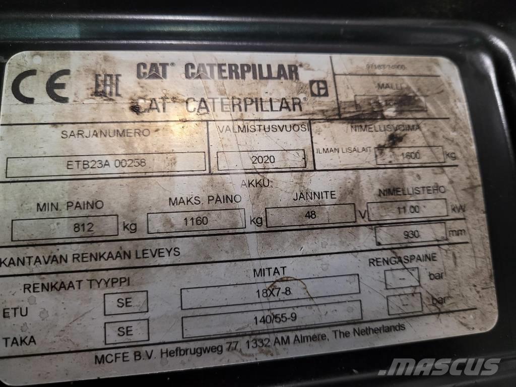 CAT EP16 ANT Wózki elektryczne