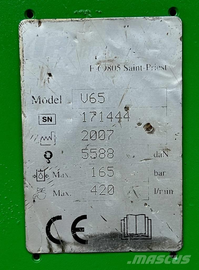Montabert V 65 Młoty hydrauliczne