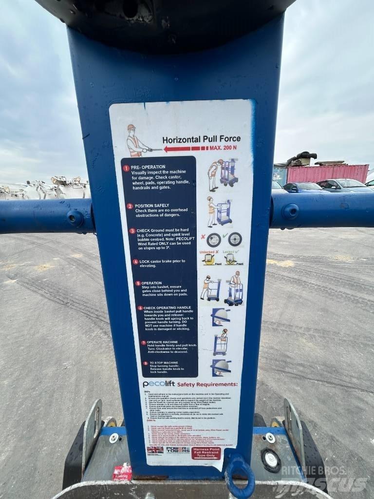  PECOLIFT Pecolift Podnośniki z masztem pionowym