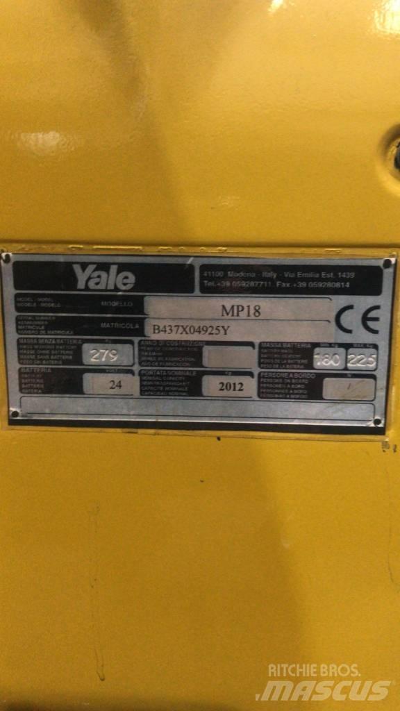 Yale MP18 Wózki widłowe unoszące