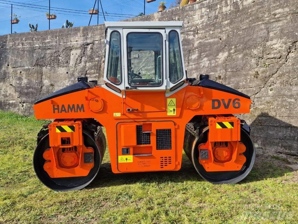 Hamm DV 6 Walce dwubębnowe