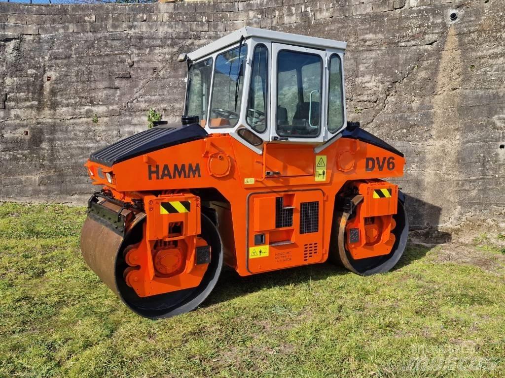 Hamm DV 6 Walce dwubębnowe