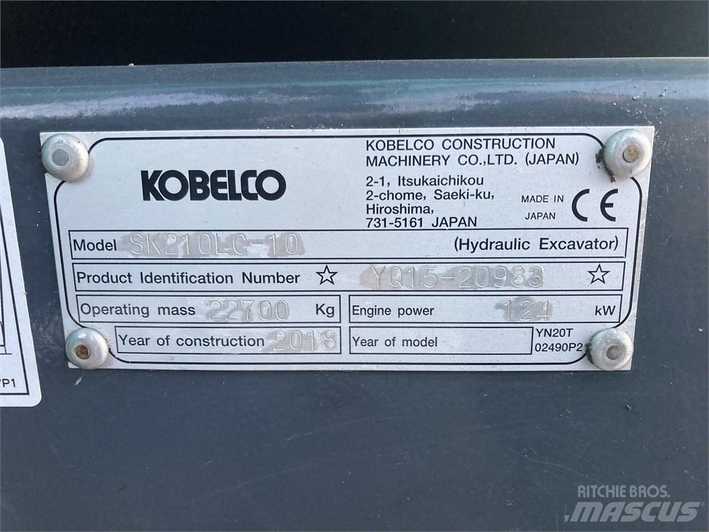 Kobelco SK 210 LC-10 Koparki gąsienicowe