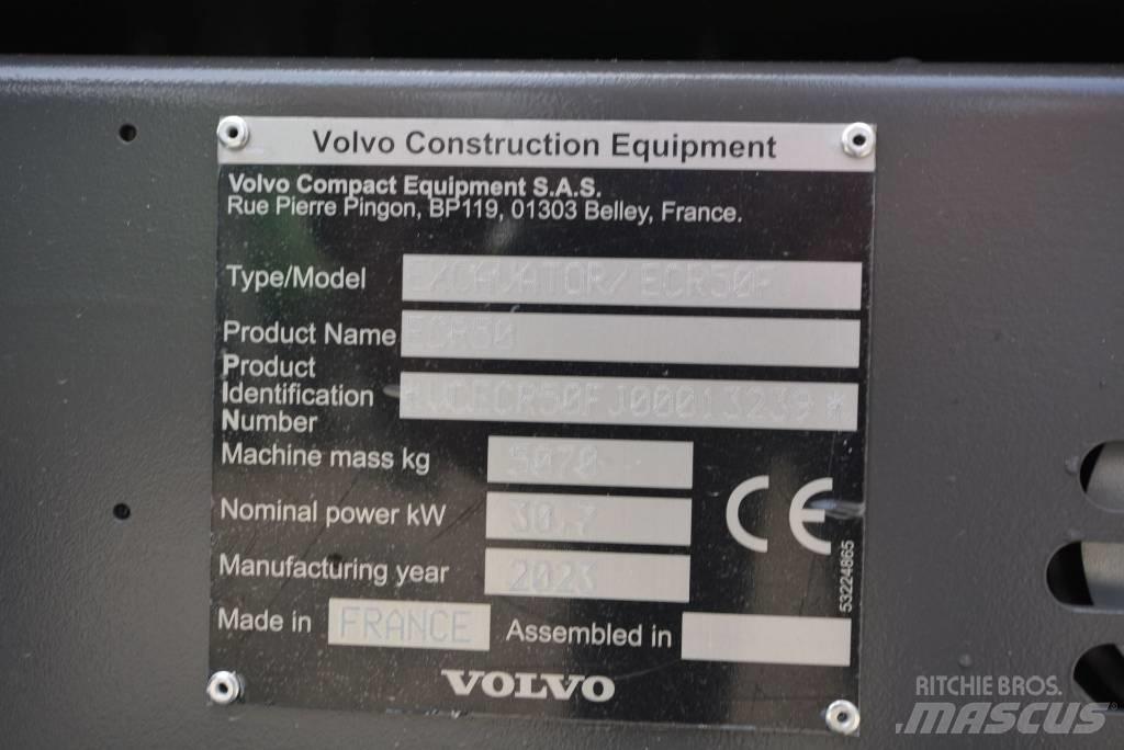 Volvo ECR 50 F Minikoparki