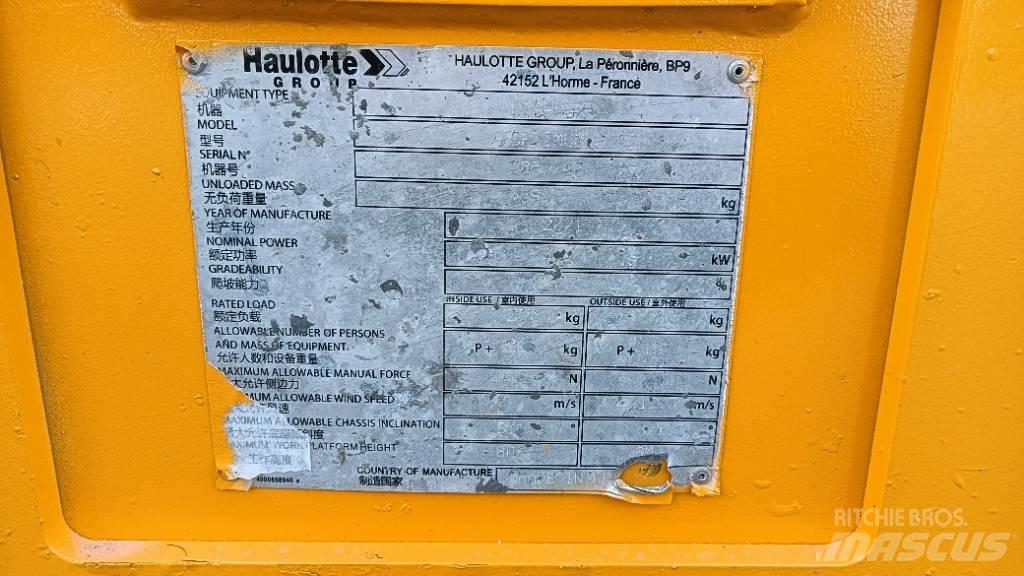 Haulotte OPTIMUM 8 Podnośniki nożycowe