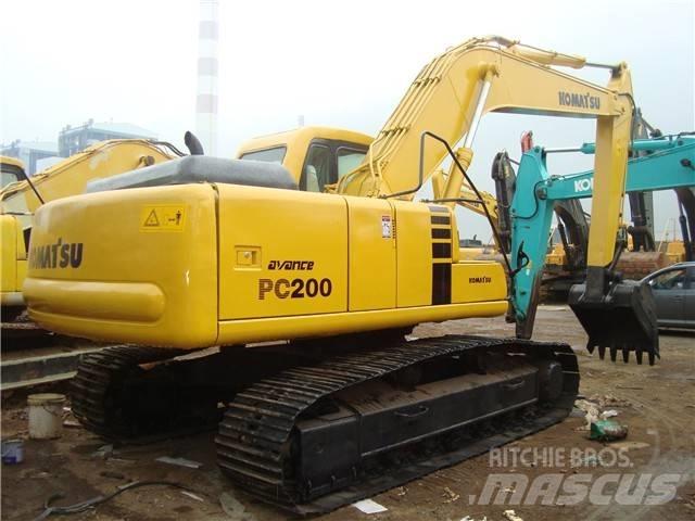Komatsu PC 200 Koparki gąsienicowe