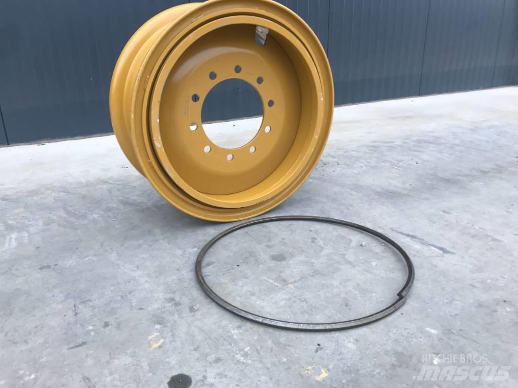 CAT 140H Rims Opony, koła i felgi