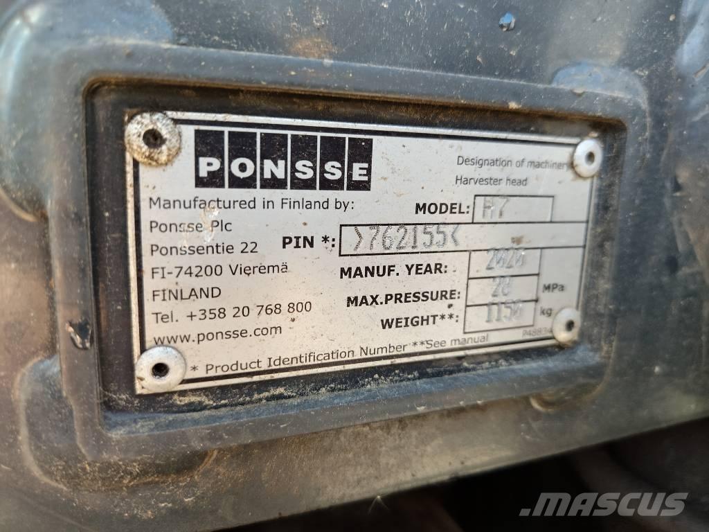 Ponsse Ergo AF H7 Harwestery