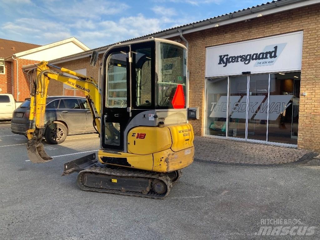 New Holland E 18 C Minikoparki
