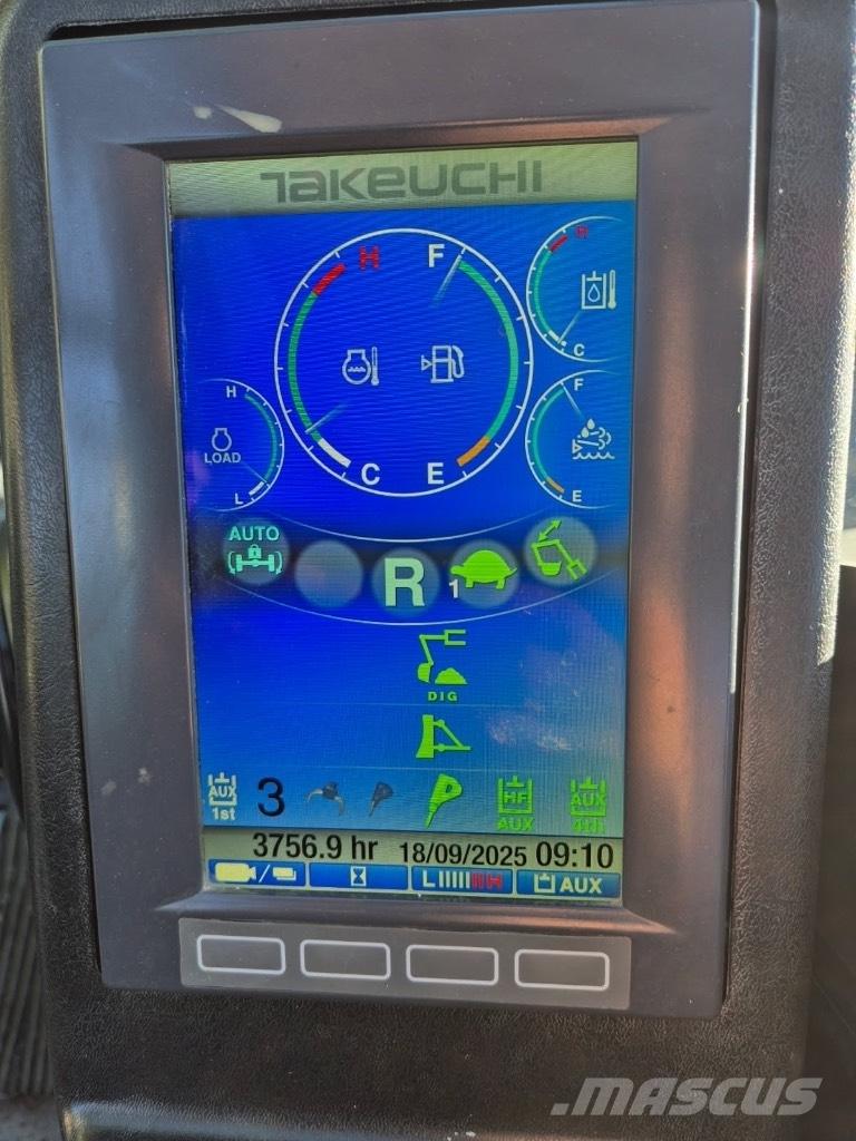Takeuchi TB 295 W Koparki kołowe
