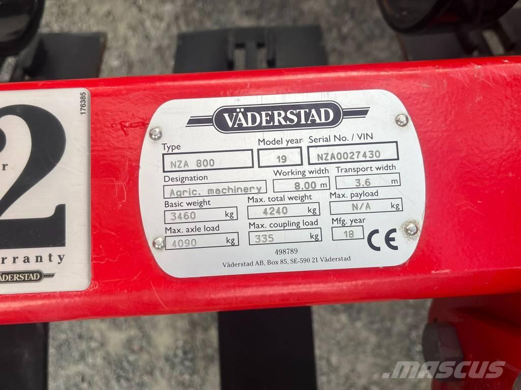 Väderstad NZA800 Brony