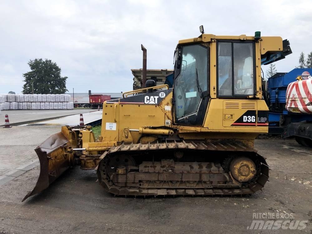 CAT D 3 G LGP Spycharki gąsienicowe