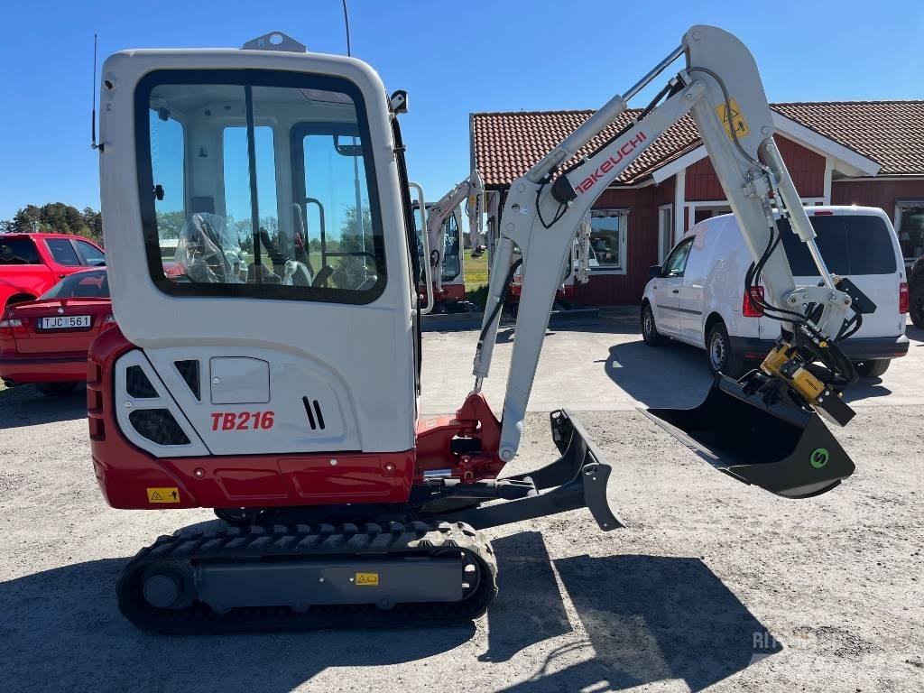 Takeuchi TB 216 A Minikoparki