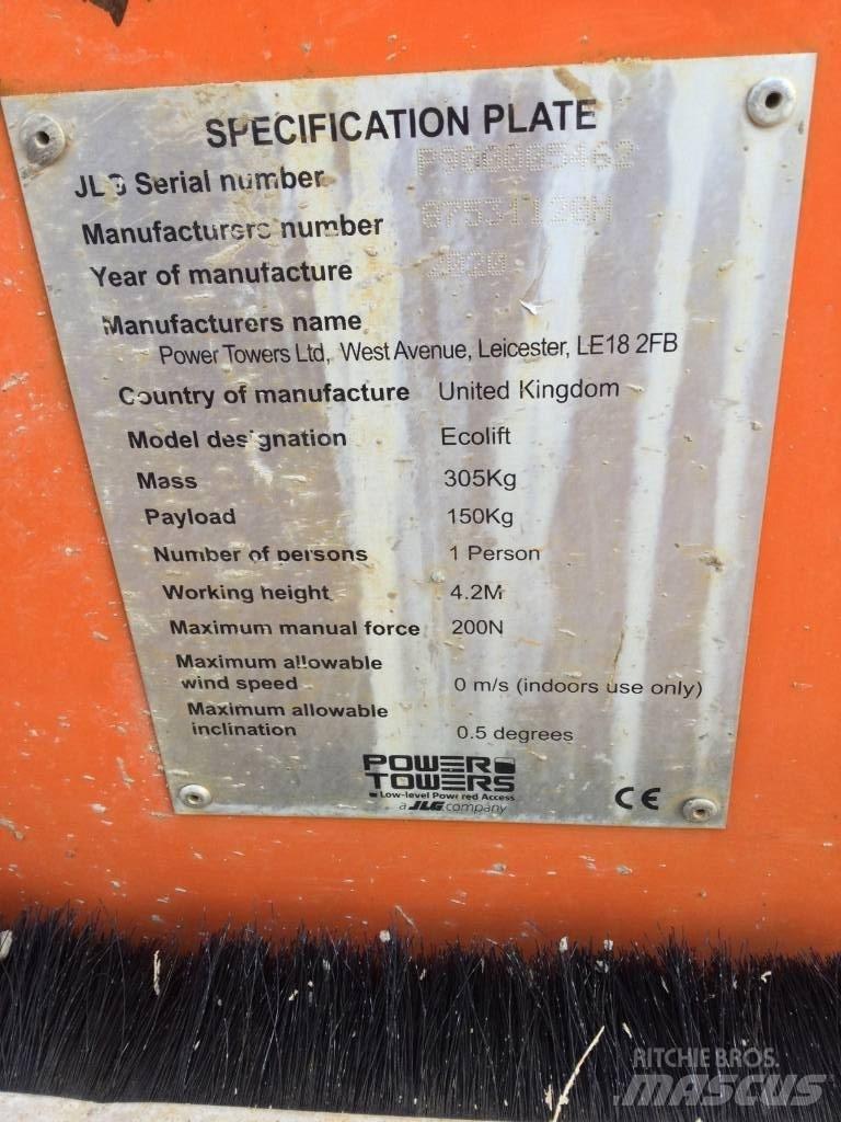 JLG Ecolift 50 Podnośniki masztowe