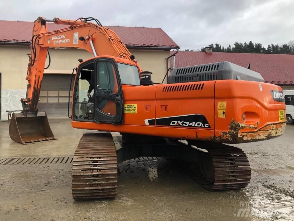 Doosan DX 340 LC Koparki gąsienicowe