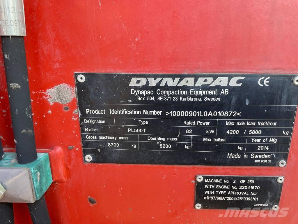 Dynapac PL 500 T Frezarki do asfaltu