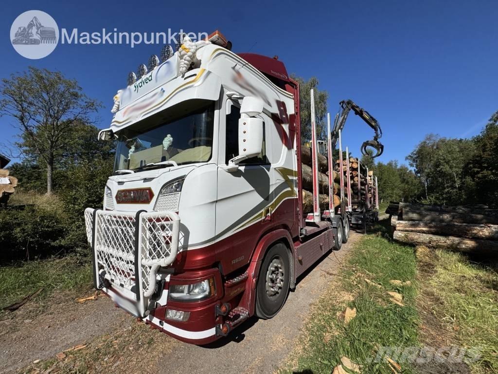 Scania R 650 Samochody do przewozu drewna